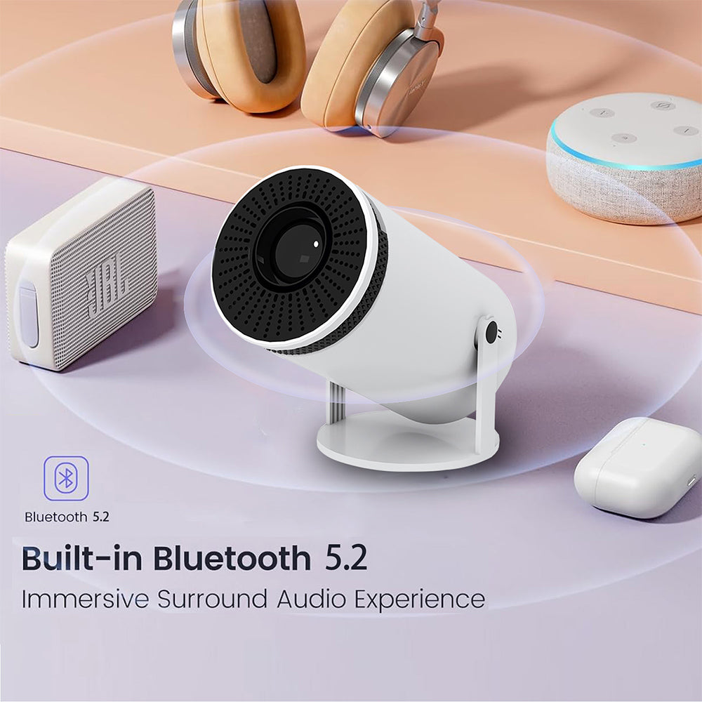 Portable 4K HD Bluetooth Mini Projector Y5S for Home Theater Use