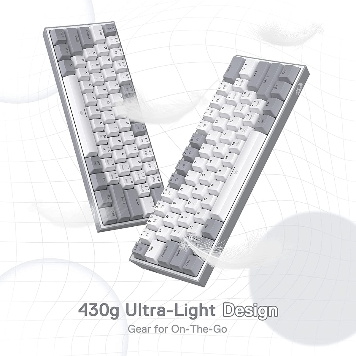 K617 Wired 60% Compact Hot-Swappable RGB Mechanical Gaming Keyboard