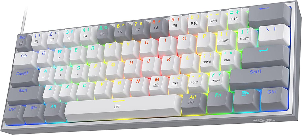 K617 Wired 60% Compact Hot-Swappable RGB Mechanical Gaming Keyboard