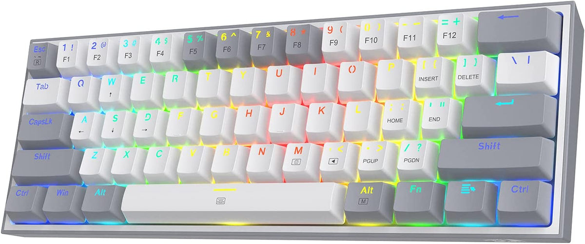 K617 Wired 60% Compact Hot-Swappable RGB Mechanical Gaming Keyboard