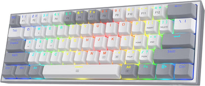 K617 Wired 60% Compact Hot-Swappable RGB Mechanical Gaming Keyboard