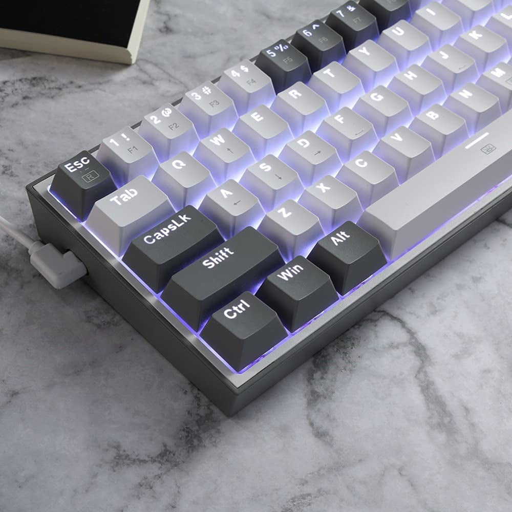 K617 Wired 60% Compact Hot-Swappable RGB Mechanical Gaming Keyboard